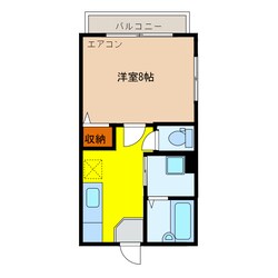 サケヤハイツの物件間取画像